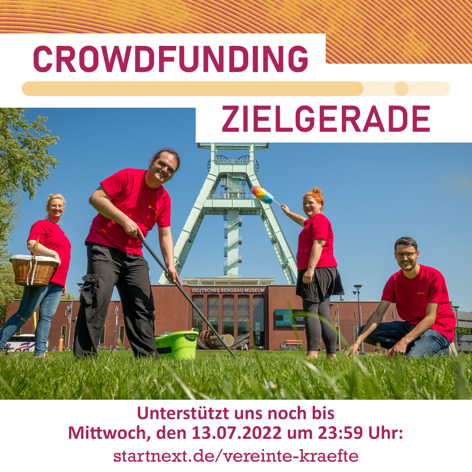 Crowdfunding auf der Zielgeraden